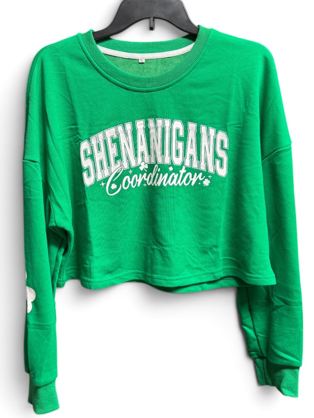 Shenanigans Coordinator Cropped Sweatshirt Xl